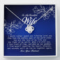 To My Beautiful Wife, Love Knot Necklace