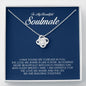 To My Beautiful Soulmate, Love Knot Necklace