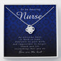 Love Knot Necklace | To An Amazing Nurse