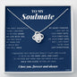 Soulmate D32 Love Knot Necklace