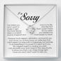 I'm Sorry Gift, Love Knot Necklace