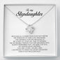 To My Stepdaughter Gift, Love Knot Necklace
