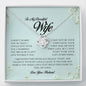 To My Beautiful Wife, Love Knot Necklace
