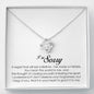 I'm Sorry Gift, Love Knot Necklace