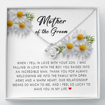 Mother of The Groom, Love Knot Necklace
