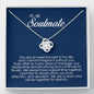 To My Soulmate, Love Knot Necklace