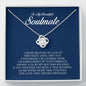 To My Beautiful Soulmate, Love Knot Necklace