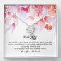 To My Wife, Love Knot Necklace