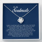 To My Soulmate, Love Knot Necklace