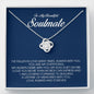 To My Beautiful Soulmate, Love Knot Necklace