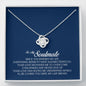 To My Soulmate, Love Knot Necklace