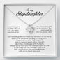 To My Stepdaughter Gift, Love Knot Necklace