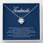 To My Soulmate, Love Knot Necklace