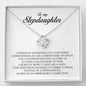 To My Stepdaughter Gift, Love Knot Necklace