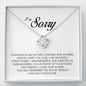 I'm Sorry Gift, Love Knot Necklace