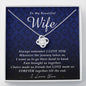 Love Knot Necklace | To My Beautiful Wife