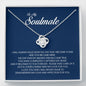 To My Soulmate, Love Knot Necklace