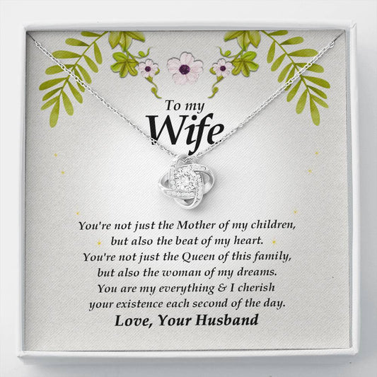 Love Knot Necklace, Wife Jewelry