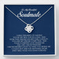 To My Beautiful Soulmate, Love Knot Necklace