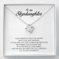 To My Stepdaughter Gift, Love Knot Necklace