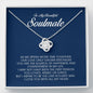 To My Beautiful Soulmate, Love Knot Necklace