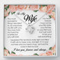 To My Wife, Love Knot Necklace