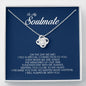 To My Soulmate, Love Knot Necklace
