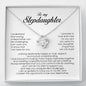 To My Stepdaughter Gift, Love Knot Necklace