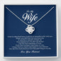 To My Wife, Love Knot Necklace