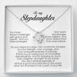 To My Stepdaughter Gift, Love Knot Necklace