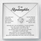 To My Stepdaughter Gift, Love Knot Necklace