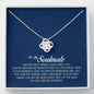 To My Soulmate, Love Knot Necklace