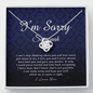 Custom Order - Savannah Love Knot Necklace