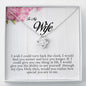 To My Wife, Love Knot Necklace