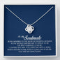 To My Soulmate, Love Knot Necklace