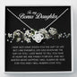 To My Bonus Daughter, Love Knot Necklace