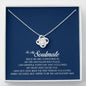 To My Soulmate, Love Knot Necklace