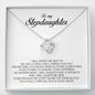 To My Stepdaughter Gift, Love Knot Necklace