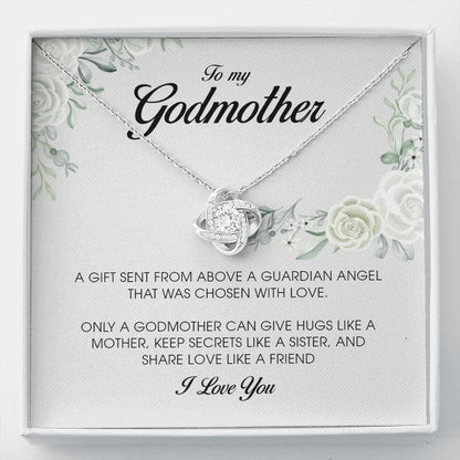 To My Godmother, Love Knot Necklace