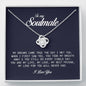 To My Soulmate, Love Knot Necklace