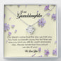 To Our Granddaughter, Love Knot Necklace