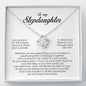 To My Stepdaughter Gift, Love Knot Necklace