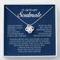 To My Beautiful Soulmate, Love Knot Necklace