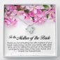 To the Mother of the Bride, Love Knot Necklace