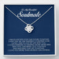 To My Beautiful Soulmate, Love Knot Necklace