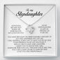 To My Stepdaughter Gift, Love Knot Necklace