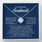 To My Beautiful Soulmate, Love Knot Necklace