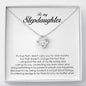 To My Stepdaughter Gift, Love Knot Necklace