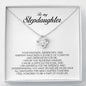 To My Stepdaughter Gift, Love Knot Necklace