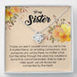 To My Sister, Love Knot Necklace